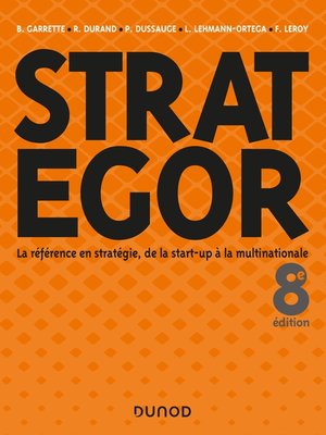 cover image of Strategor--8e éd.